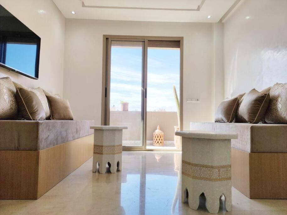 Ferienwohnung Plein Centre Marrakech, Grand Balcon Filant Marrakesch Exterior foto